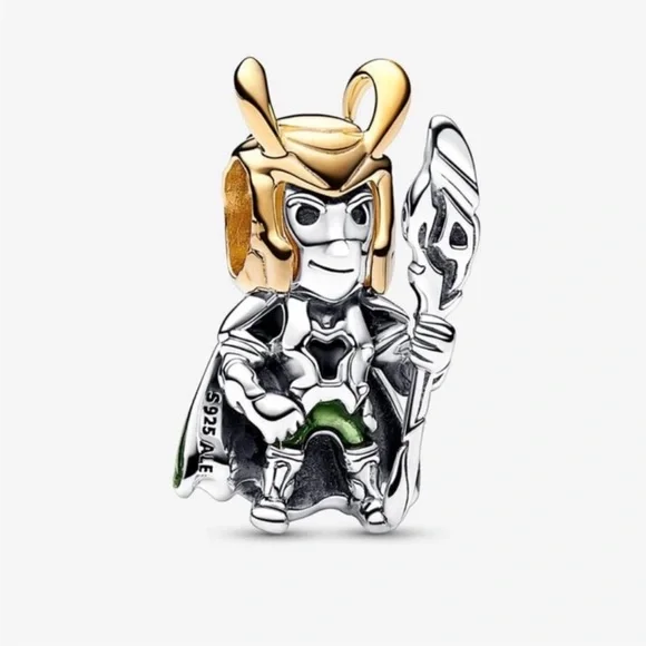 Brand New PANDORA x Marvel Loki Charm - Picture 13 of 16